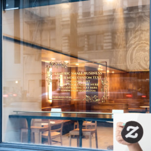 Customise Generic Legal Notary Doctor Ornate Gold