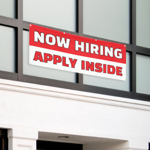 Customise Generic Now Hiring Apply Inside Banner