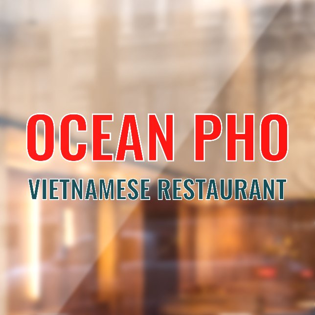 Customise Generic Restaurant Two Colour  (Sheet 2)