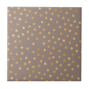 Customise Gold Glitter Tile
