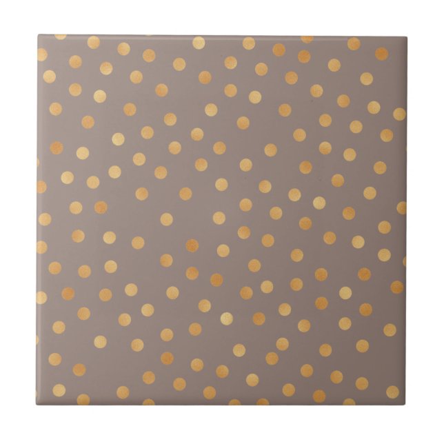 Customise Gold Glitter Tile (Front)