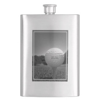 Customise Golf Theme Classic Flask