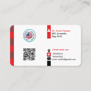 Customise govment business card