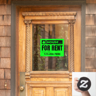 Customise Green Black House For Rent Real Estate