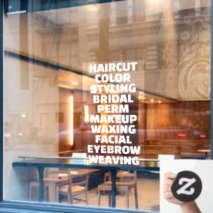 Customise Hair Salon Spa List Of Services Large