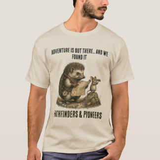 Customise Hedgehog & Mouse Adventure Explorer Tee