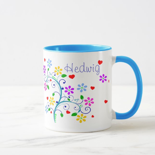 Customise - Hedwig Flower Cup - We *Heart* You (Right)