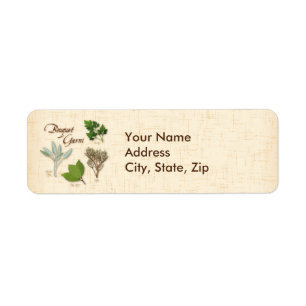 Customise Herb Bouquet Labels