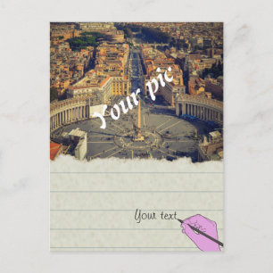 Customise Holiday Postcard