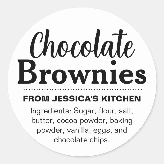 Customise Homemade label HM001_26rdv2 (Front)