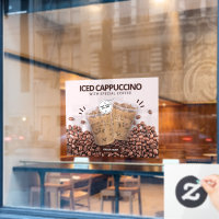 Customise Iced Cappuccino Doughnut Coffee Shop Pro