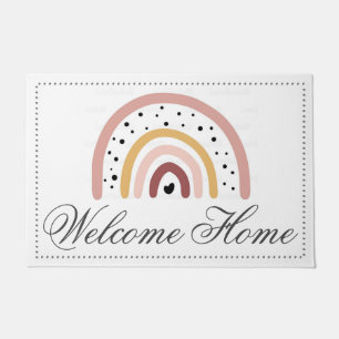 Customise Indoor Doormat - Rainbow Welcome Mat