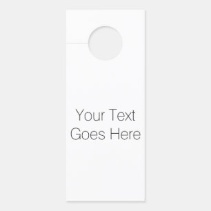 Customise It! Door Hanger