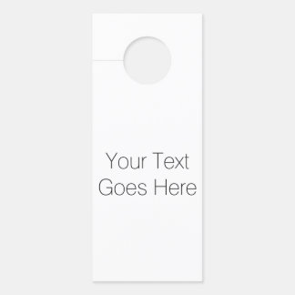 Customise It! Door Hanger