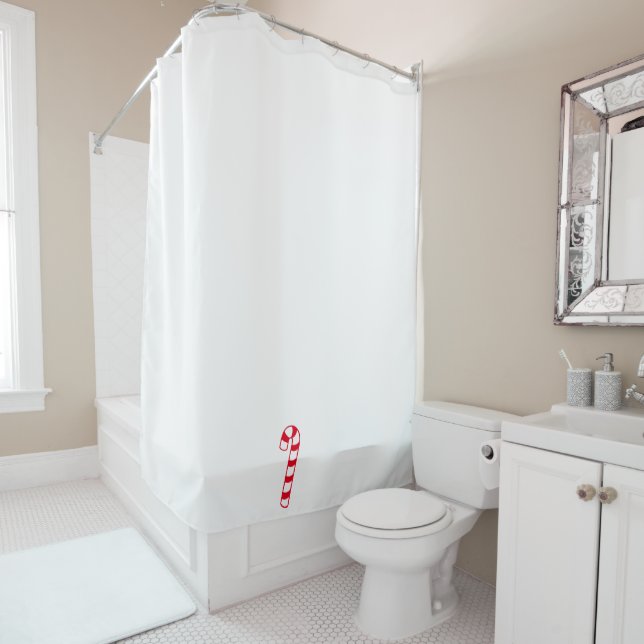 Customise It! Holiday Shower Curtain (In Situ)