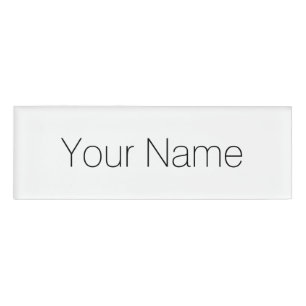 Customise It! Name Tag