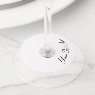 Customise It! Wine Glass Tag
