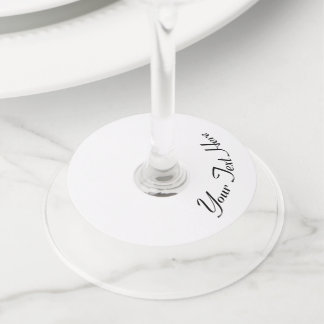 Customise It! Wine Glass Tag