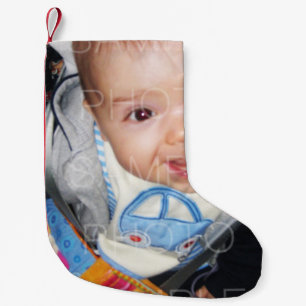 Customise it with Your photo Christmas Stocking