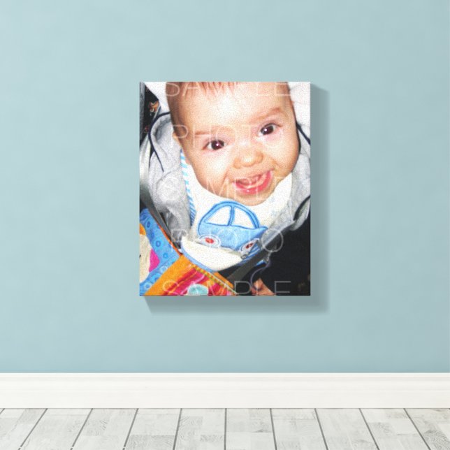 Customise it with Your photo Custom Canvas Print (Insitu(Wood Floor))