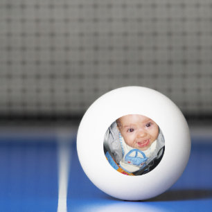 Customise it with Your photo text Ping Pong Ball