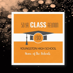 Customise it! Your Year & School Reunion Napkins