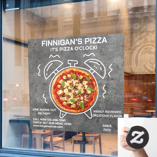 Customise Its Pizza O Clock Pizza Restaurant  (Cafe Window)