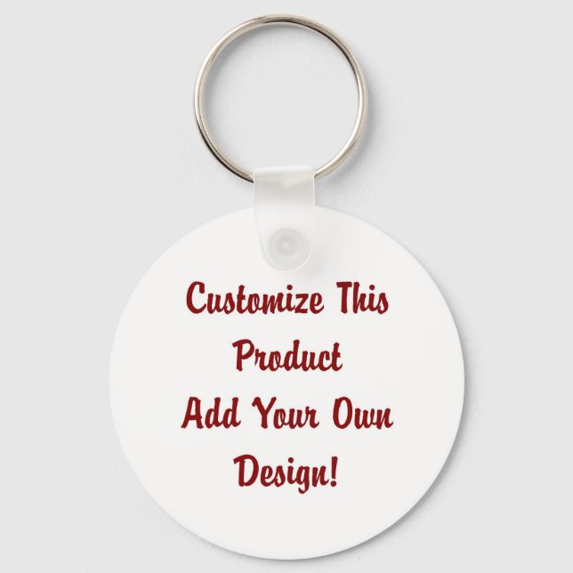 Customise Keyring / Keychain (Front)