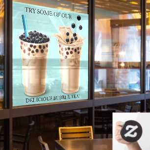 Customise Large Boba Bubble Tea Doughnut Shop