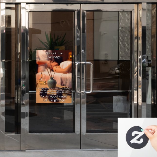 Customise Massage Studio Business 2  (Office Door)