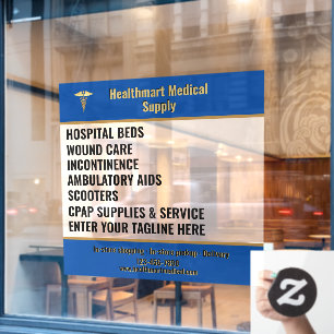 Customise Medical Supply Shop Product List Advert