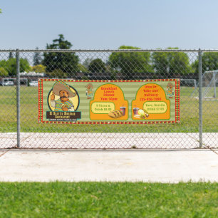 Customise Mexican Restaurant Food Drink Pricing Banner