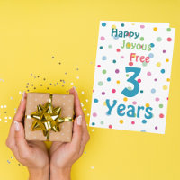 Customise Milestone - Happy Joyous Free 12 Steps