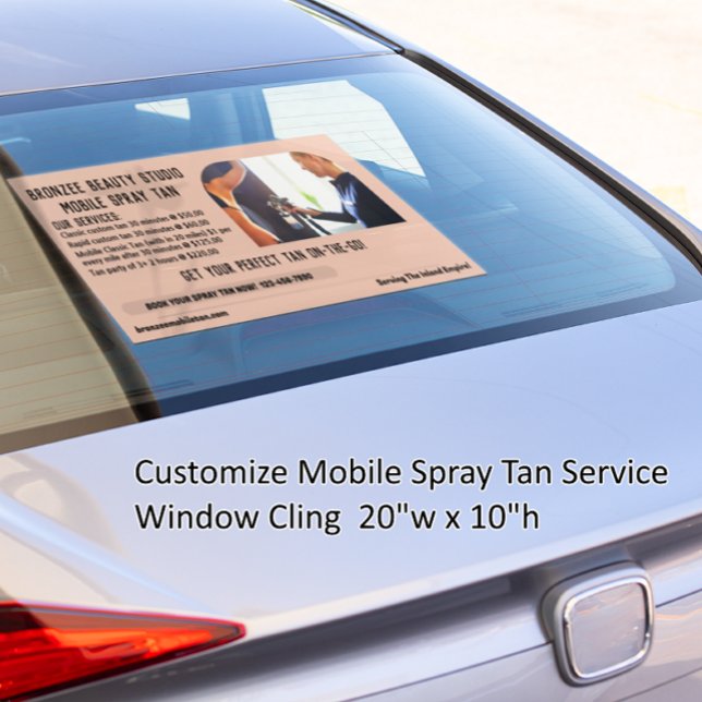 Customise Mobile Spray Tan Service Business (Creator Uploaded)