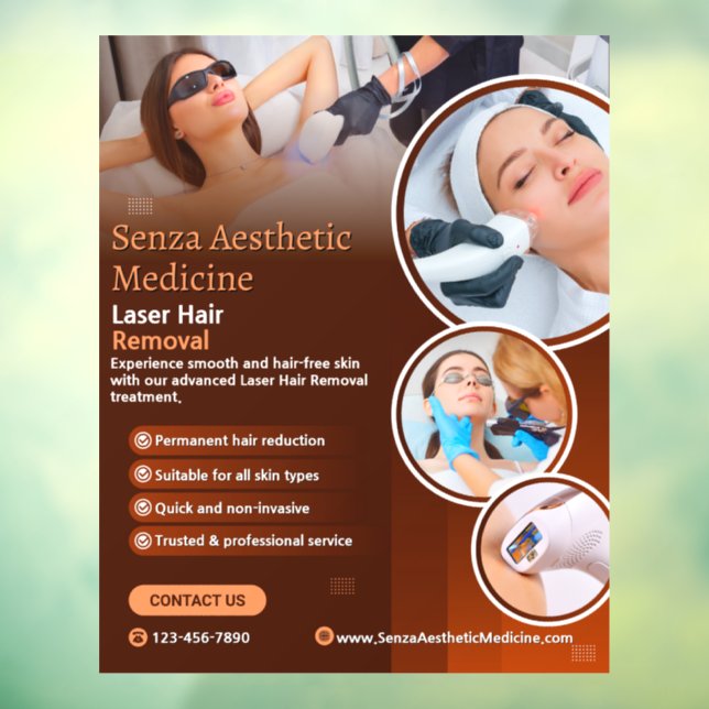 Customise  Modern Laser Hair Removal Treatment (Sheet 3)