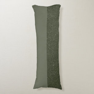 Customise Moss Green Split Body Pillow