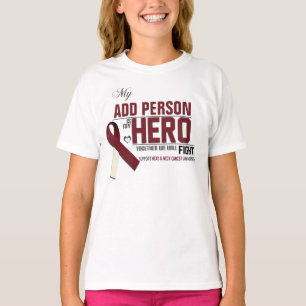 Customise MY HERO: Head & Neck Cancer T-Shirt