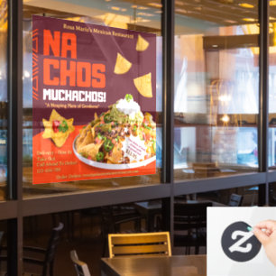 Customise Nachos Comida Mexicana Restaurant Promo
