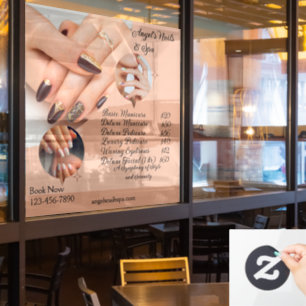 Customise Nail Salon Spa With Prices 