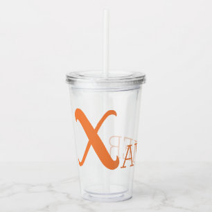 Customise Name Acrylic Tumbler