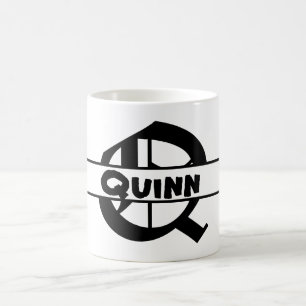 Customise Name Letter ornament Coffee Mug