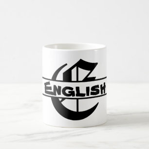 Customise Name Letter ornament Coffee Mug