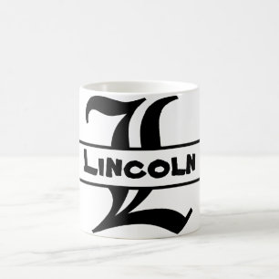 Customise Name Letter ornament Coffee Mug