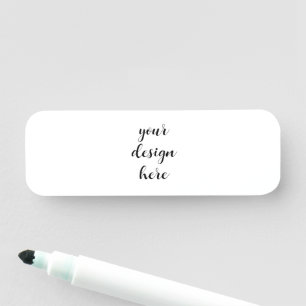 Customise  name tag