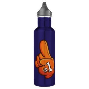 Customise Number One  Stainless Steel Water Bottle