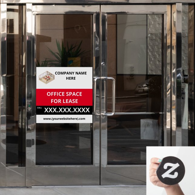 Customise Office Space Business Front (Office Door)