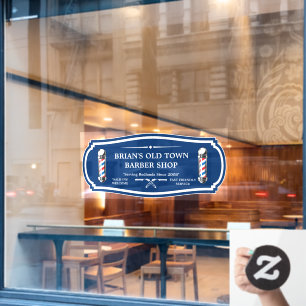 Customise Old Fashioned Barbershop Poles Front