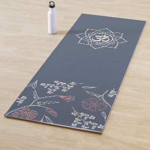 Customise Om Yoga Studio Logo Yoga Mat