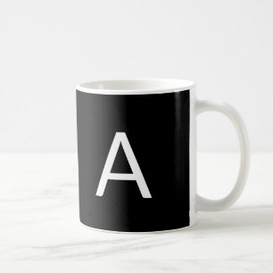 Customise, personalise Alphabet initial letter Coffee Mug