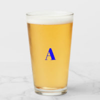 Customise, personalise Alphabet initial letter